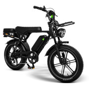 Bicicleta Elétrica 1000W V8 Ultra 48V 15Ah Até 50km