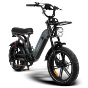 Bicicleta Elétrica 750w 20 GTS M1 Freio a Disco 7V Suspensão E-Bike Q8 15Ah