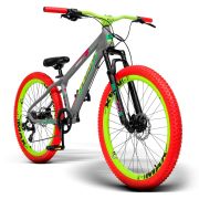Bicicleta Freeride GTS Aro 26 Freio Hidráulico 7 Marchas | Gtsm1 Freeride