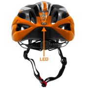 Capacete ciclismo GTS MTB FJI-44 com Led Traseiro