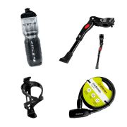 Kit Acessórios GTSM1 - Squeeze 590ml, Suporte, Descanso e Cadeado